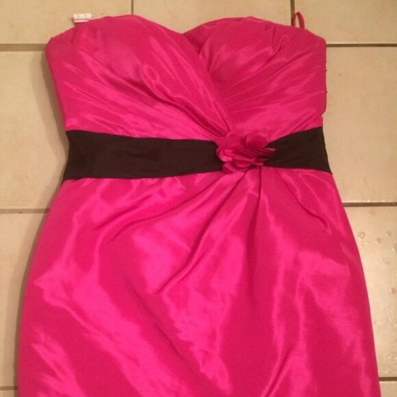 ✨Host Pick✨ Sleeveless fuchsia dress - Picture 3 of 11